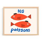French Fish Framed Wall Art by Minted for West Elm