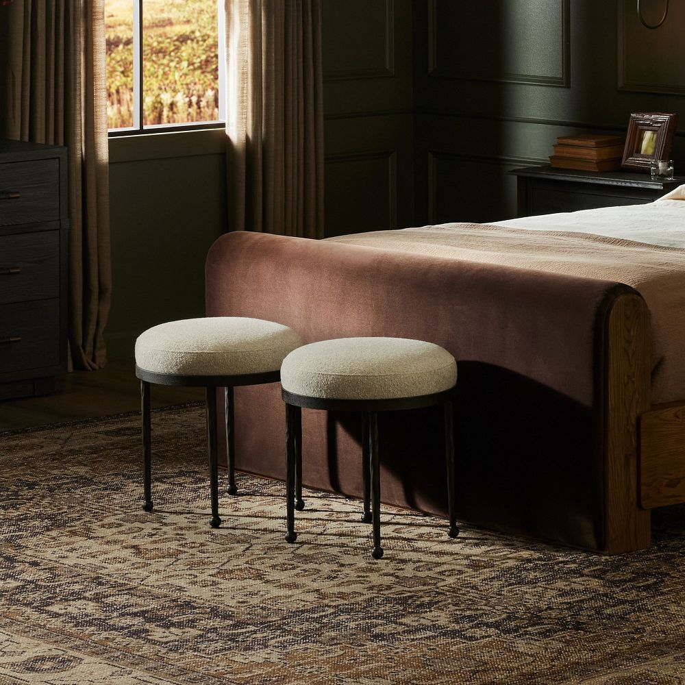 Olivet Accent Stool by West Elm