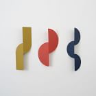 Circle &amp; Line Tack Wall Hanging