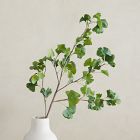 Faux Gingko Branch - Green
