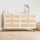 Ida Woven 6-Drawer Dresser (60")