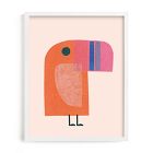 Mod Toucan Framed Wall Art by Minted for West Elm