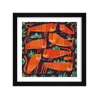 WerkShoppe Tiger Family Framed Wall Art