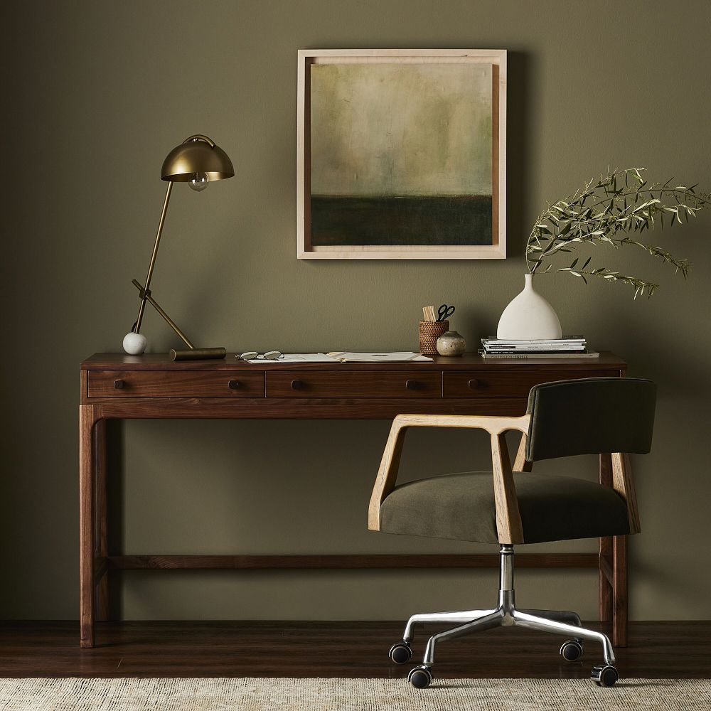 Berriman Walnut Desk (60") by West Elm