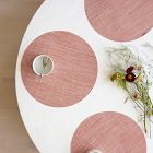 Chilewich Easy-Care Mini Basketweave Round Placemats