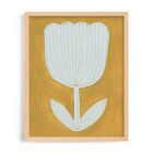Enchanted Tulip Framed Wall Art by Minted for West Elm