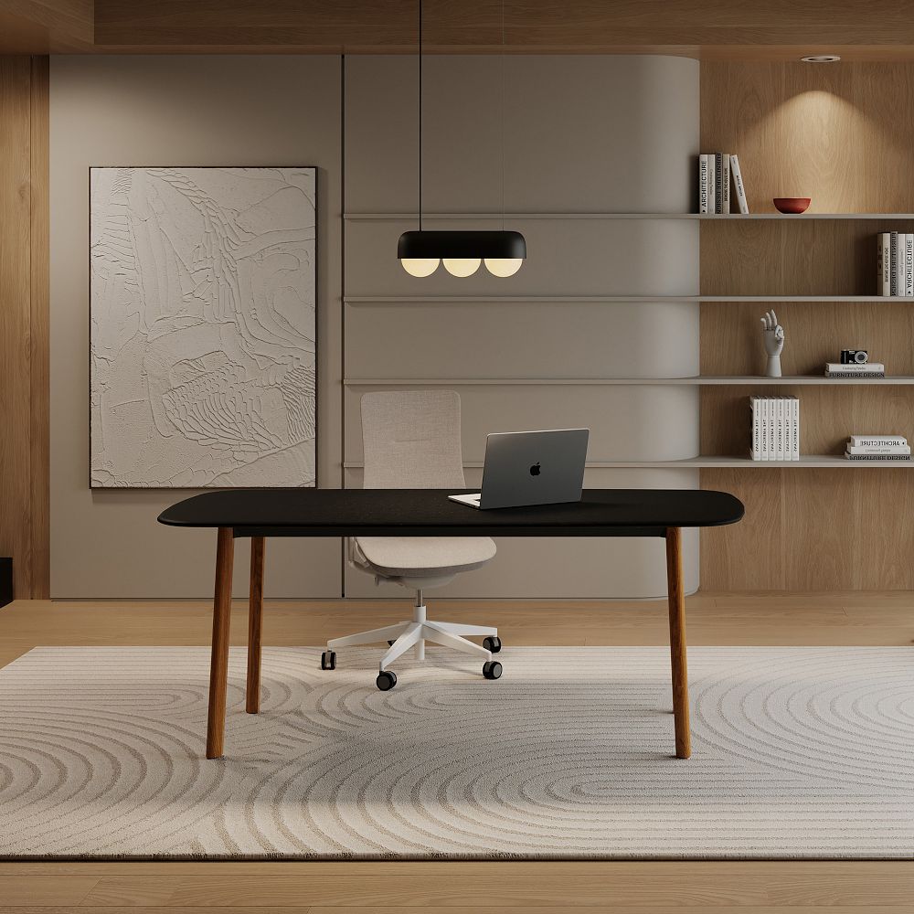 Simii Goldilox Rectangle Desk by West Elm