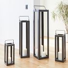 Tall Outdoor Antique Bronze Lanterns