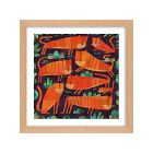 WerkShoppe Tiger Family Framed Wall Art