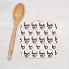 Counter Couture Skull Oven Mitt &amp; Pot Holder