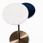 Eclipse Marble Drink Table (13.4")