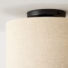 Fabric Shade Drum Flush Mount (12"&ndash;16")