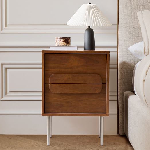 Gemini 5-Drawer Dresser - Modern Walnut Storage Solution | West Elm