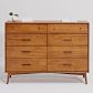 Video 1 for Mid-Century 8-Drawer Dresser (59")