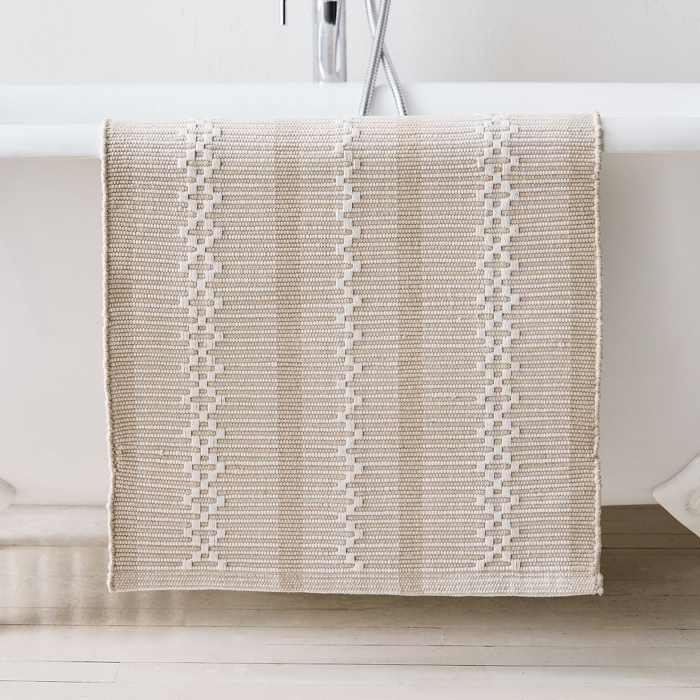 Tuareg Bath Mat - 34" x 20", Sand