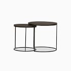 Lavastone Round Nesting Side Tables (19.75")
