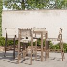 Portside Outdoor Bar Table (35") &amp; Granada Stools Set