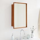 Open Box: Mid-Century Medicine Cabinet (17"W x 27"H) - Acorn