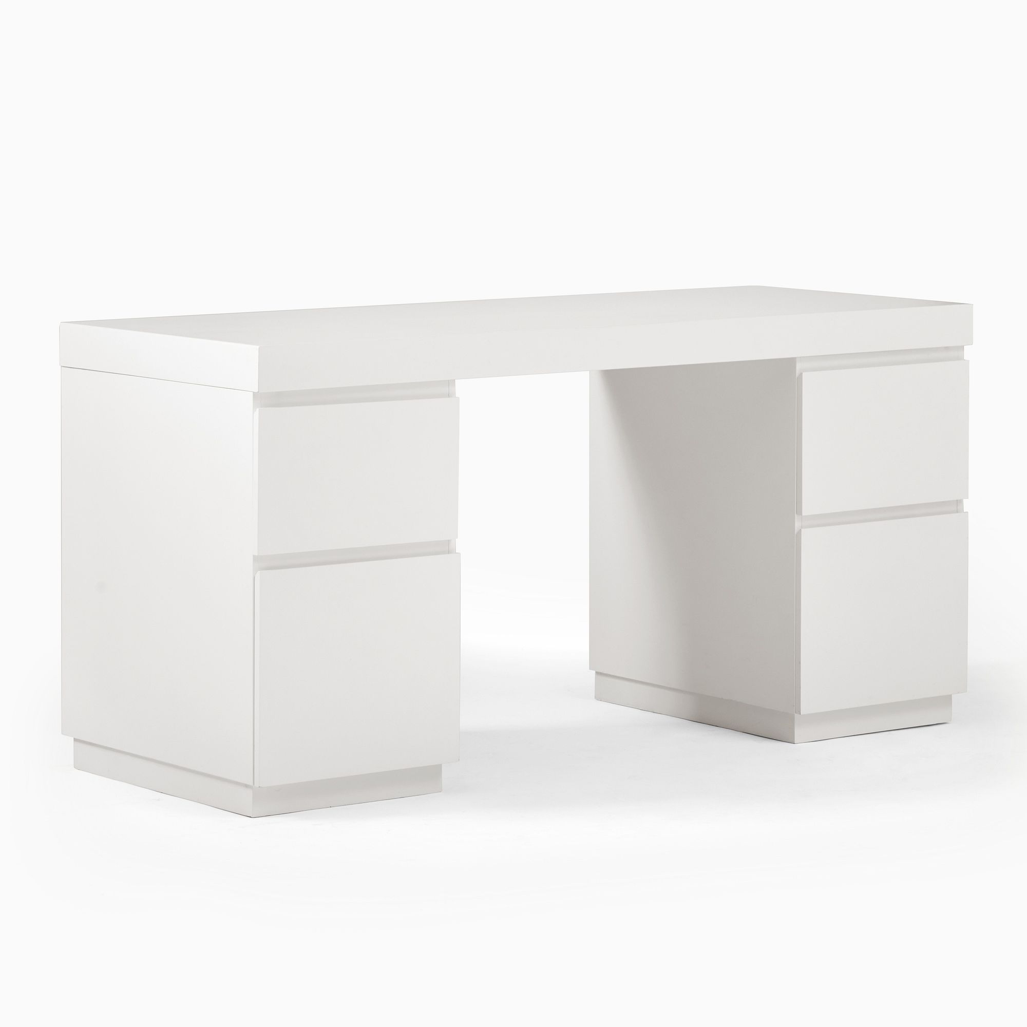 Parsons 2 File Cabinets & Desk Set