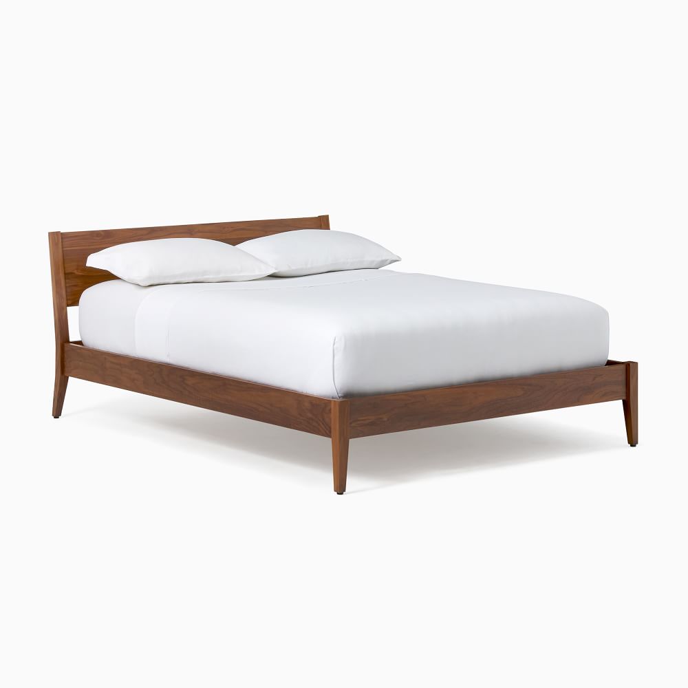 Roan Bed, King, Cool Walnut