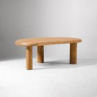 Open Box: Cannellini Solid Wood Coffee Table (47") - Natural