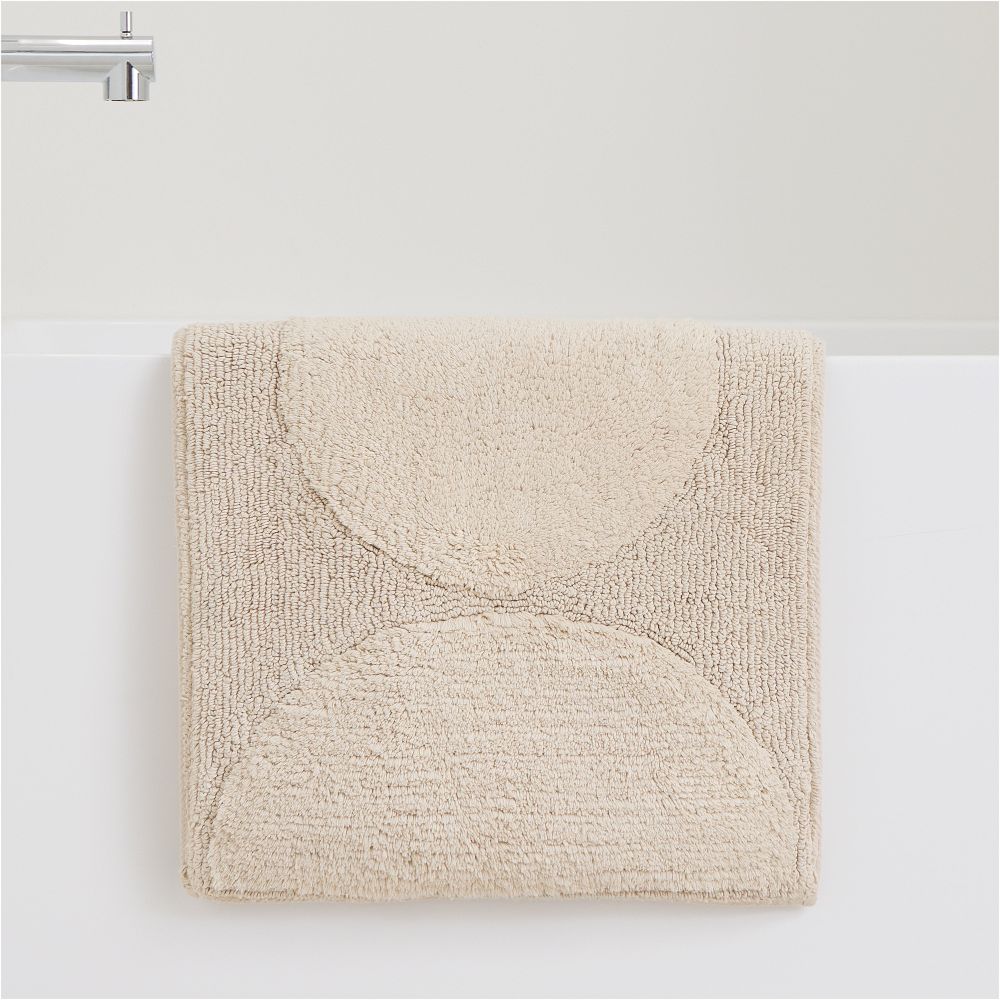 Memory Foam Bath Mat - Sand