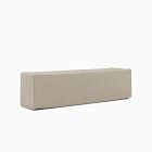Open Box: Telluride Dining Bench Protective Cover Raincover Concealed Support - Brown