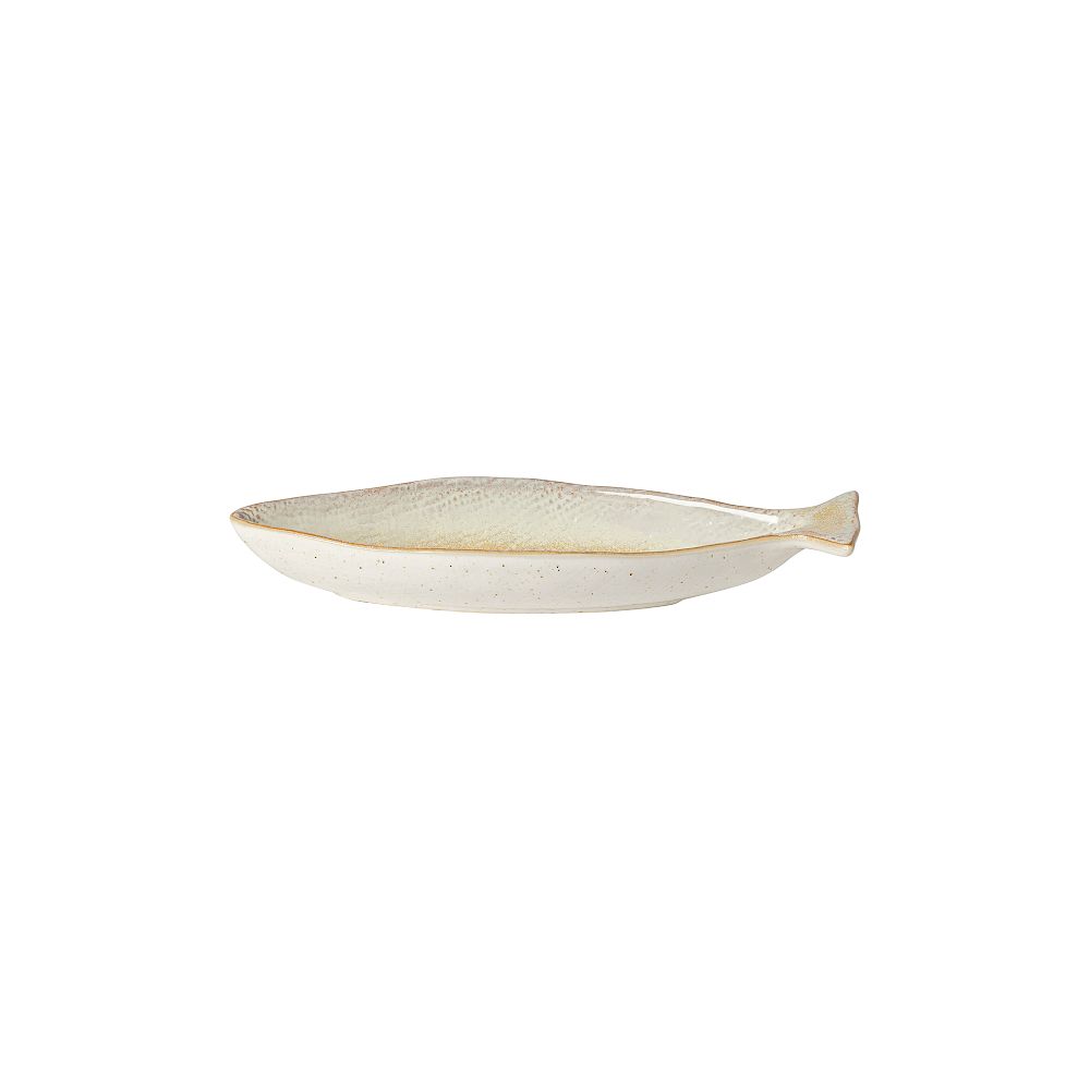 Casafina Dori Fish Stoneware Serving Platters - Light Blue, 8.9"W