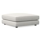 Open Box: Haven Ottoman, Poly, Sierra Leather, Snow
