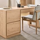 Norre 3-Piece Modular Desk w/ Drawers &amp; Shelves (75")