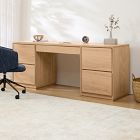 Norre 3-Piece Modular Desk w/ Drawers (75")