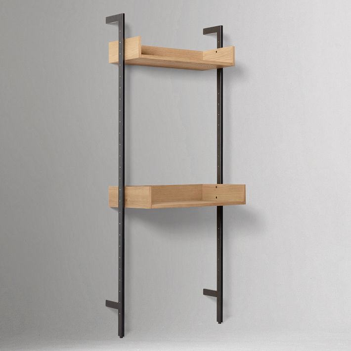 Dennett Modular Wall Desk - Stylish Home Office Solution | West Elm