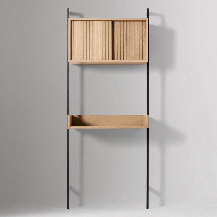 Dennett Modular Wall Desk - Stylish Home Office Solution | West Elm