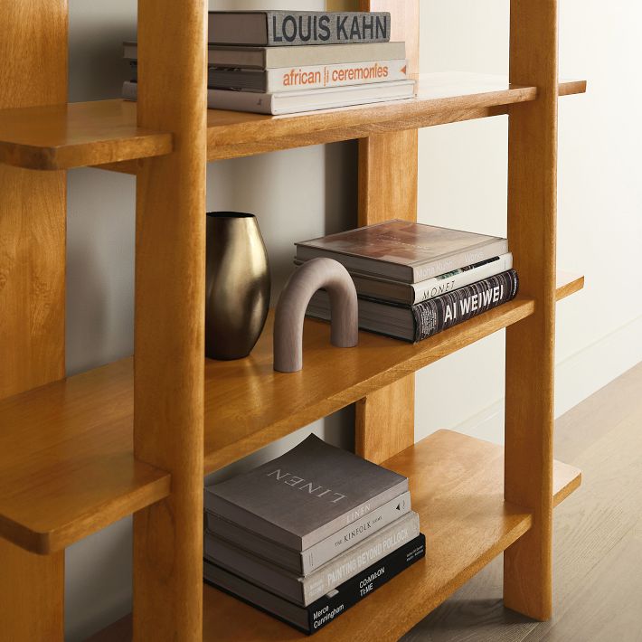 Otto Solid Wood Bookshelf (33