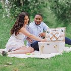 Lemongrove Picnic Basket for Two