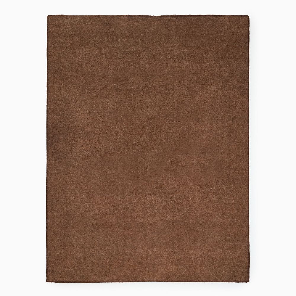 Kelsey Solid Jute Rug - 6'x9', Coffee