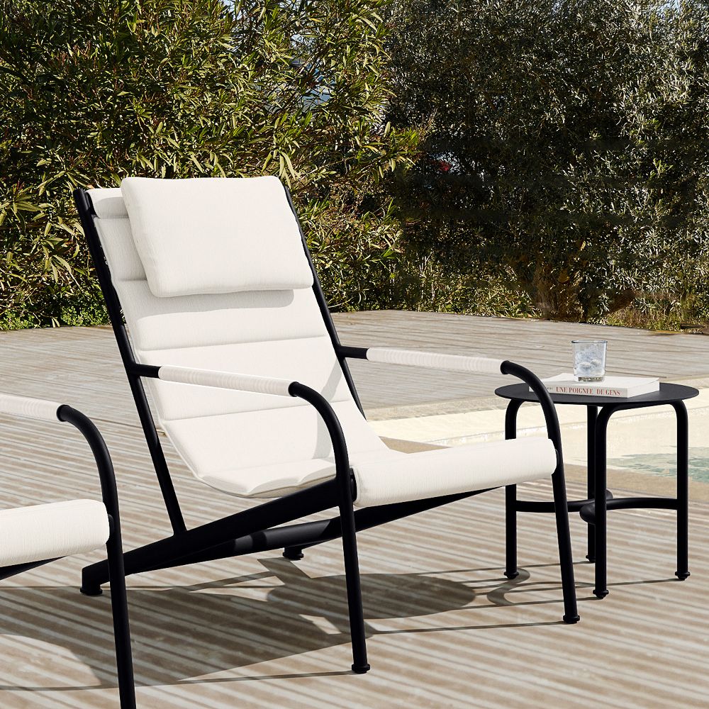 Lagos Aluminum Outdoor Sling Lounge Chair by West Elm