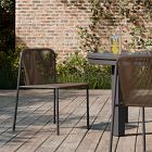 Oceana Outdoor Stacking Side Dining Chair (Set of 2)