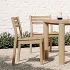 Mara Vista Outdoor Stacking Side Dining Chairs (Set of 2)