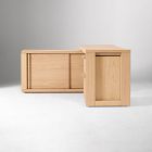 Cutler L-Shaped Desk (68") &amp; File Cabinet (16") Set