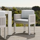 Porto Aluminum Outdoor Dining Arm Chair (Set of 2)