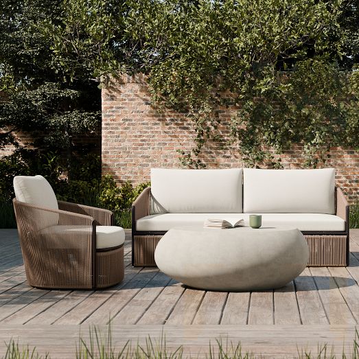 Oceanview Outdoor Loveseat (60