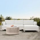 Porto Aluminum Outdoor 2-Piece Chaise Sectional (105")
