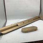 Open Box: Adele LED Linear Chandelier (48") - Antique Brass