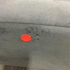 Open Box: Andes Sofa (77"W, 39"D) - Performance Velvet Slate, Blackened Brass