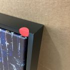 Open Box: Currents Floating Canvas Wall Art (32" sq) - Maple