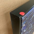 Open Box: Currents Floating Canvas Wall Art (32" sq) - Maple