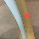 Open Box: Curved Light Up Vanity Mirror (28") - Antique Brass