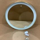 Open Box: Curved Light Up Vanity Mirror (28") - Antique Brass