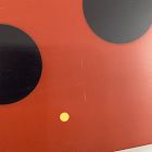 Open Box: Lady Bug Mirror (12" x 18") - Red